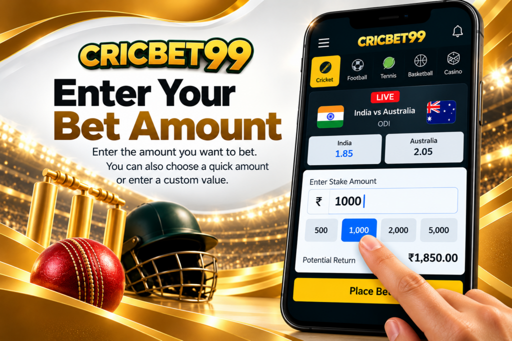 Add Funds to Your Cricbet99 Account